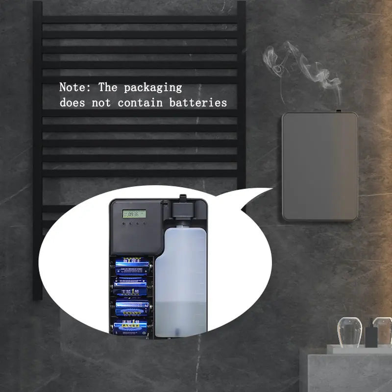 Smart Aroma Diffuser Wall Mounted Essential Oil Diffuser APP Control Fragrance Diffuser Big Coverage Scent Machine Hotel Home