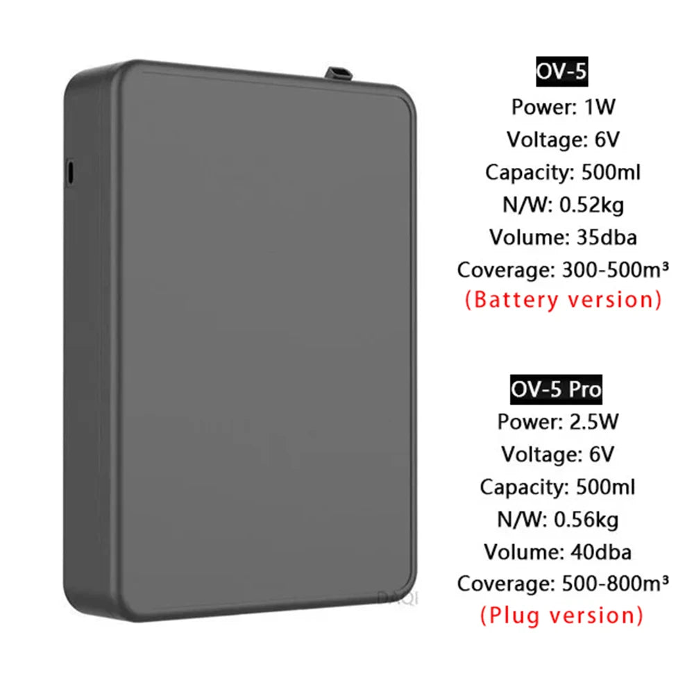 Smart Aroma Diffuser Wall Mounted Essential Oil Diffuser APP Control Fragrance Diffuser Big Coverage Scent Machine Hotel Home