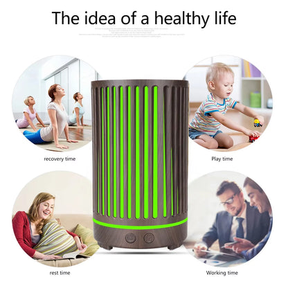 Smart Aroma Diffuser TUYA APP Control 400Ml Aroma Essential Oil Diffuser Humidifier Aromatherapy Machine Air Fresher