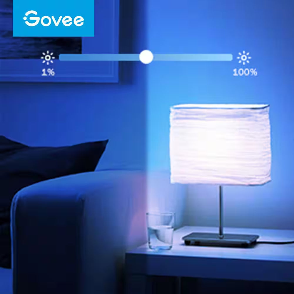 RGBIC Smart Integrated LED 24.6 Ft. Strip Light with 36 Watt Equivalent RGBWW Smart Light Bulb