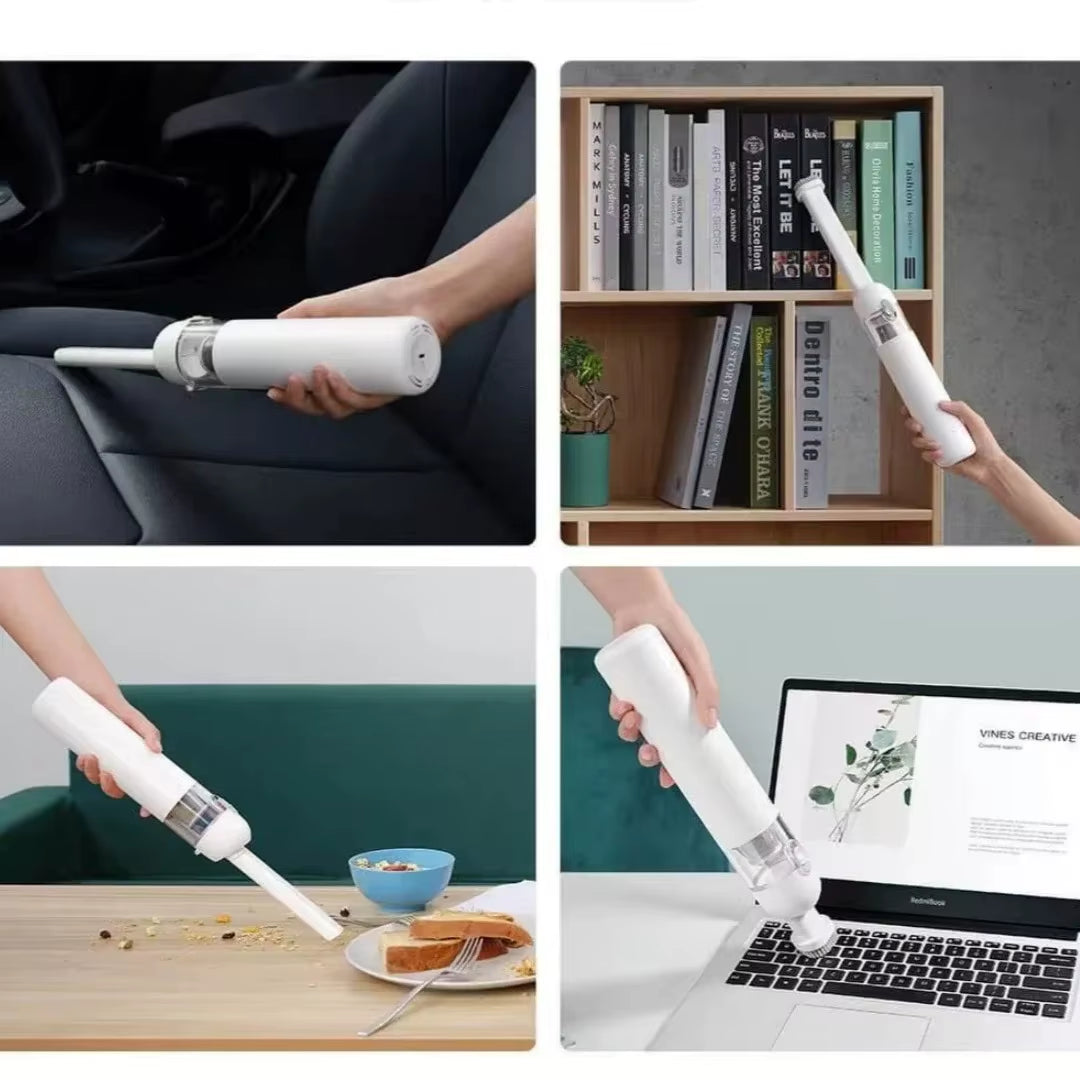NEW  Portable Handheld Vacuum Cleaner for Home Car Mini Wireless Dust Catcher Collector 13000PA Cyclone Suction -CN