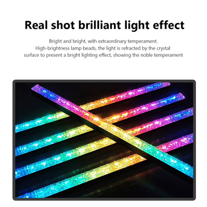COOLMOON 30Cm Aluminum Alloy RGB PC Case LED Strip Magnetic Computer Light Bar 5V/3PIN Small 4Pin ARGB Motherboard Light-Strip